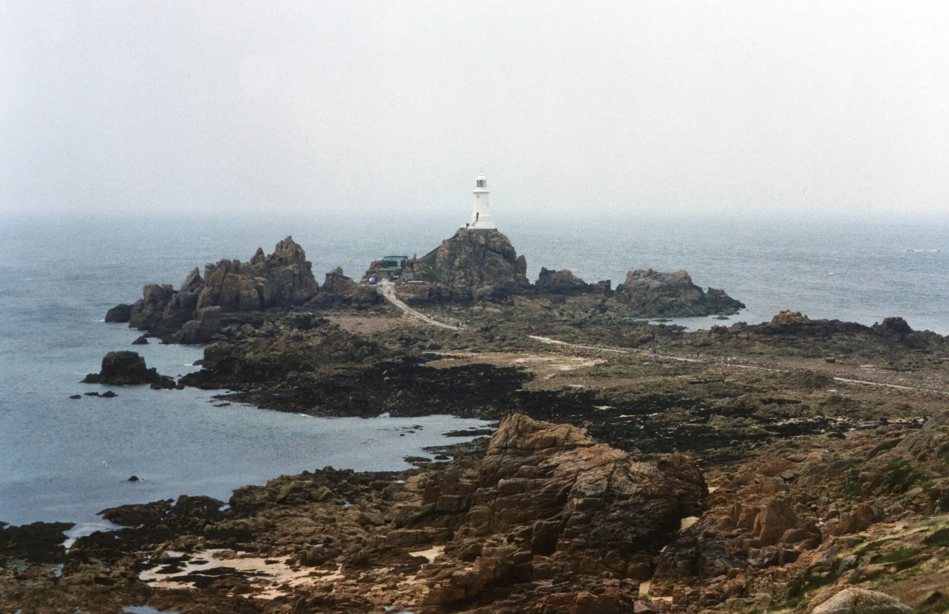La Corbière lighthouse on its rocky outcrop
