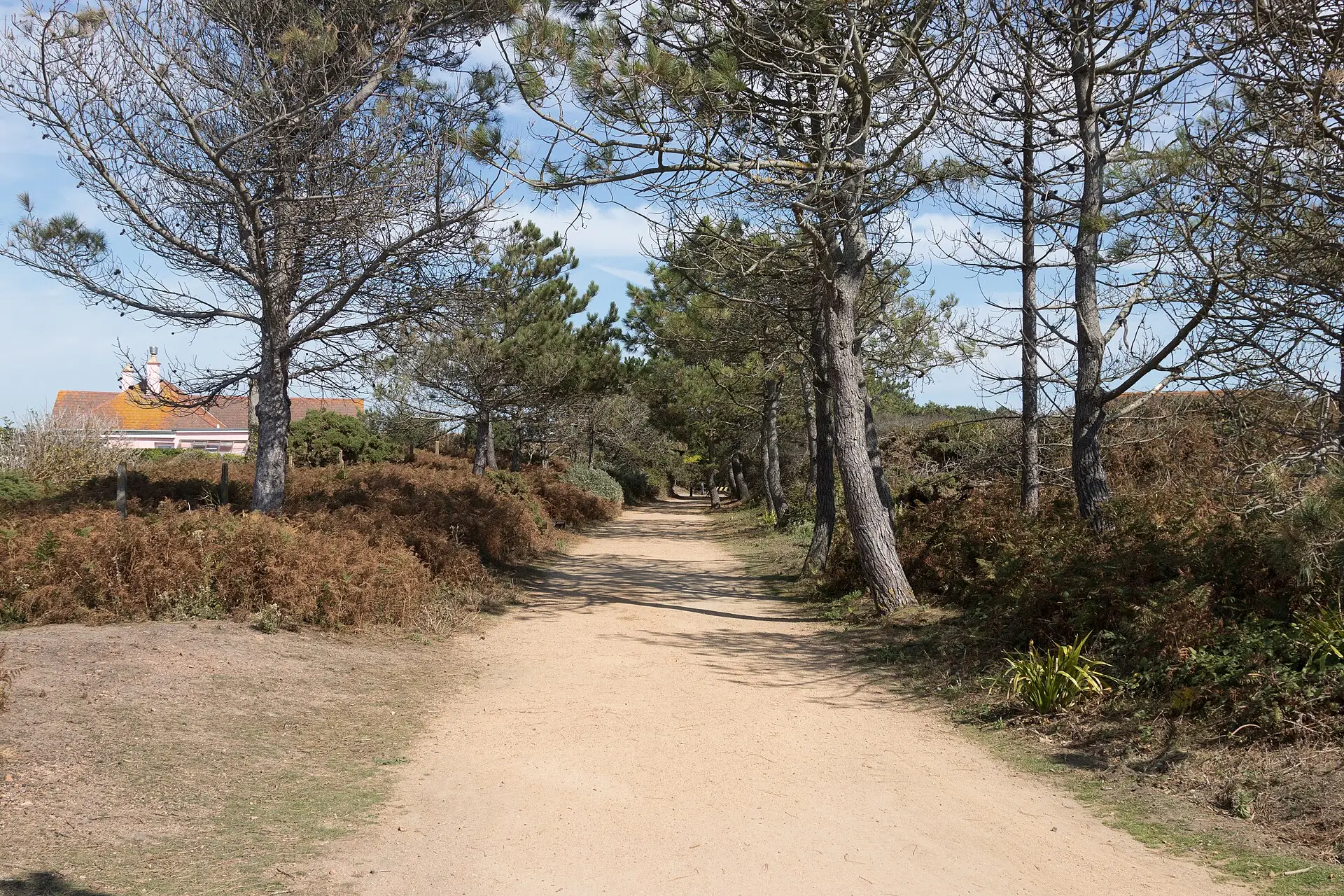 The Railway Walk near Corbière